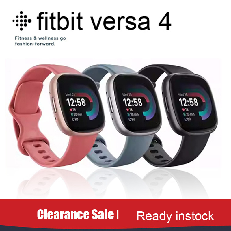 Smartwatch Touch - Fitbit Versa 4 스마트 시계 내장