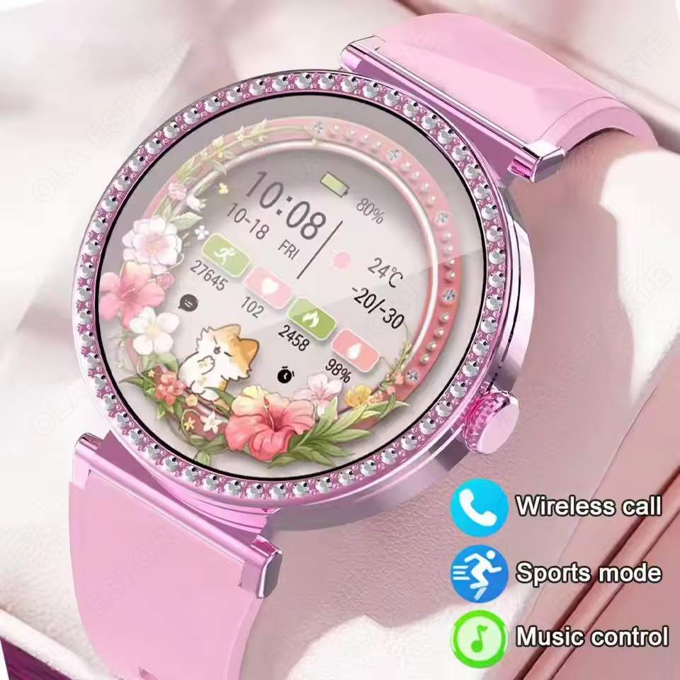Smartwatch X12 - 스마트워치 명품 패션 여성 생리 알림