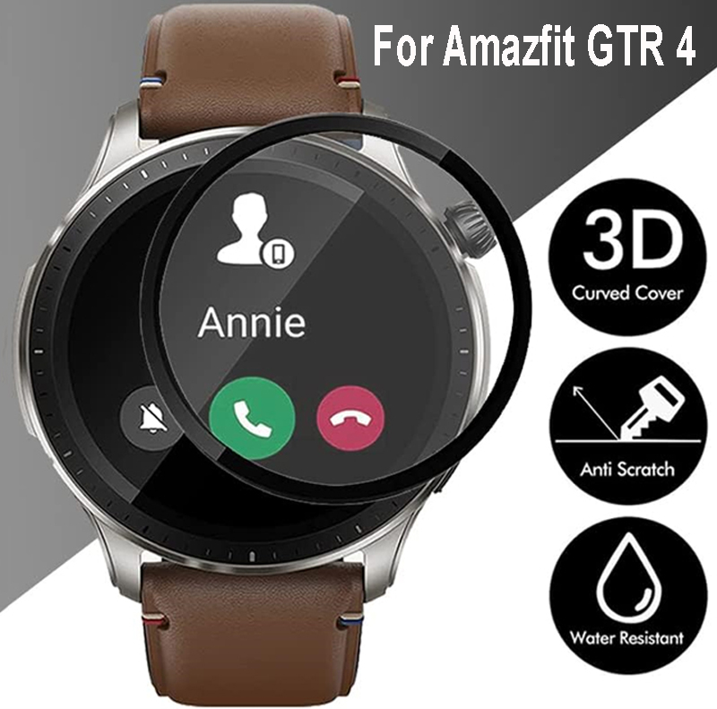 Amazfit Smartwatch Accessories - HD 커브드 스크래치 방지 필름, Amazfit