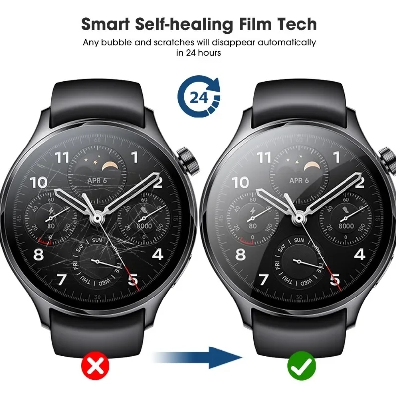 유니버설 라운드 시계 용 화면 보호기 30 34 44  - Motorola Smartwatch Accessories 리뷰 및 가격