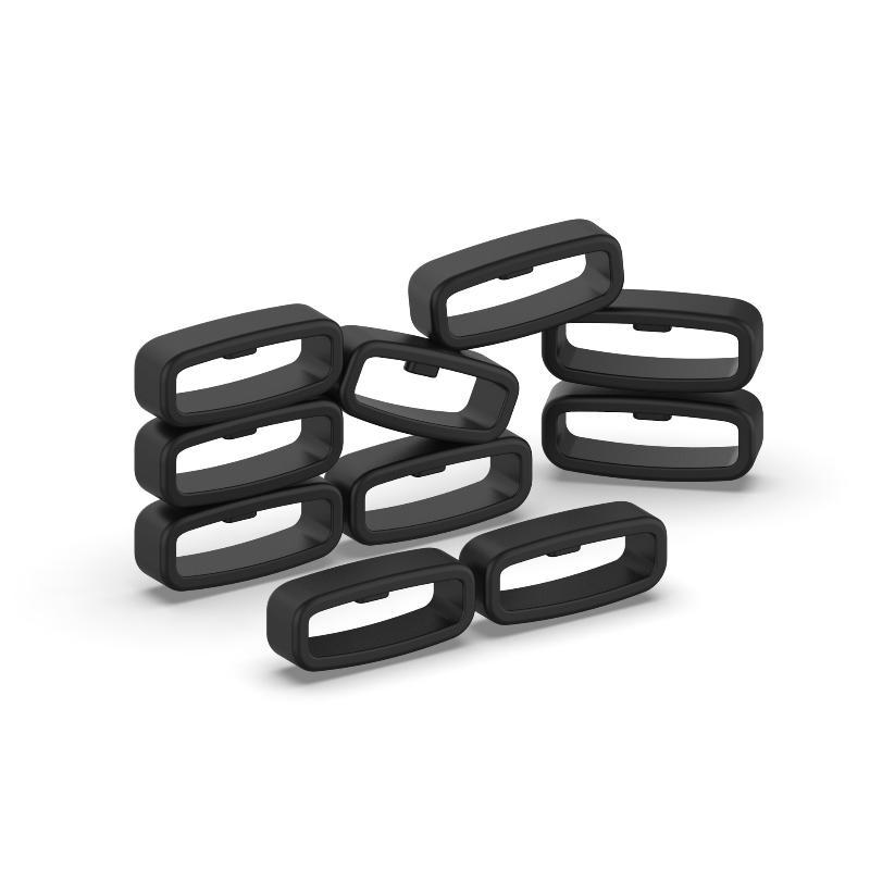 10Pcs 실리콘 시계 밴드 키퍼 홀더 루프 18mm  - Smartwatch Band Accessories 리뷰 및 가격