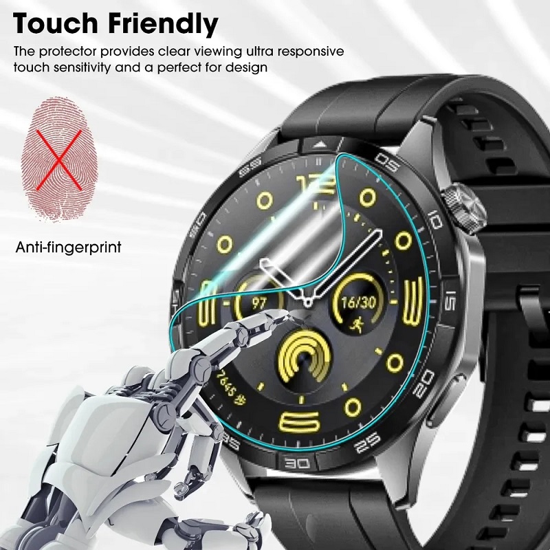 범용 원형 시계 직경 용 스마트 시계 하이드로 겔 필름 - Motorola Smartwatch Accessories 리뷰 및 가격
