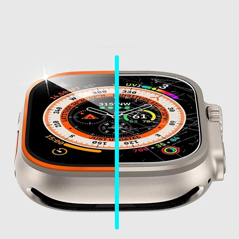 애플 워치용 강화 유리 필름, 울트라 2, 49mm 스 - Smartwatch Watch Accessories For Women 리뷰 및 가격