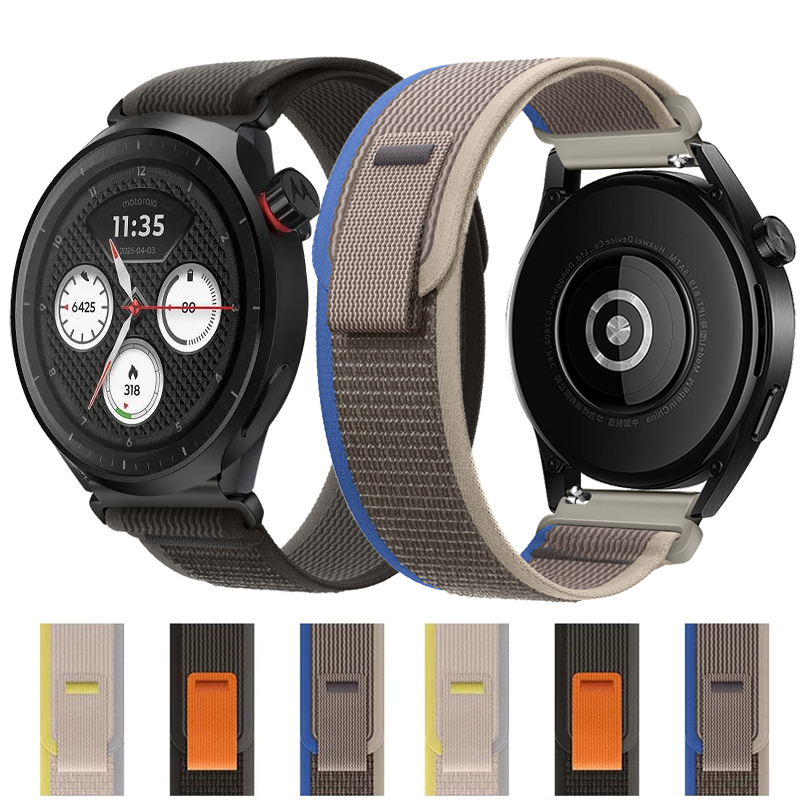 모토로라 모토 워치 2026용 20/22mm 나일론 스 - Motorola Smartwatch Accessories 리뷰 및 가격