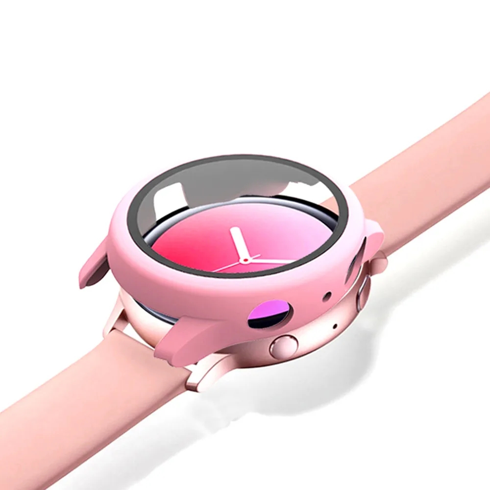 삼성 갤럭시 시계 활성 2에 대한 강화 유리 케이스 4 - Smartwatch Straps & Accessories 리뷰 및 가격