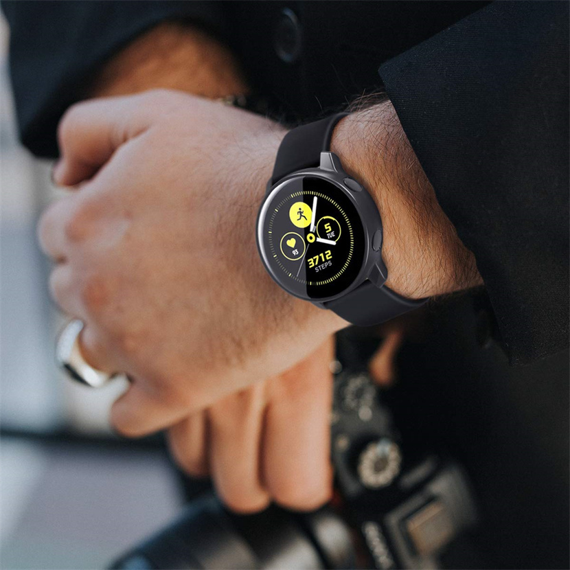 삼성 갤럭시 시계 활성 2에 대한 강화 유리 케이스 4 - Smartwatch Straps & Accessories 리뷰 및 가격