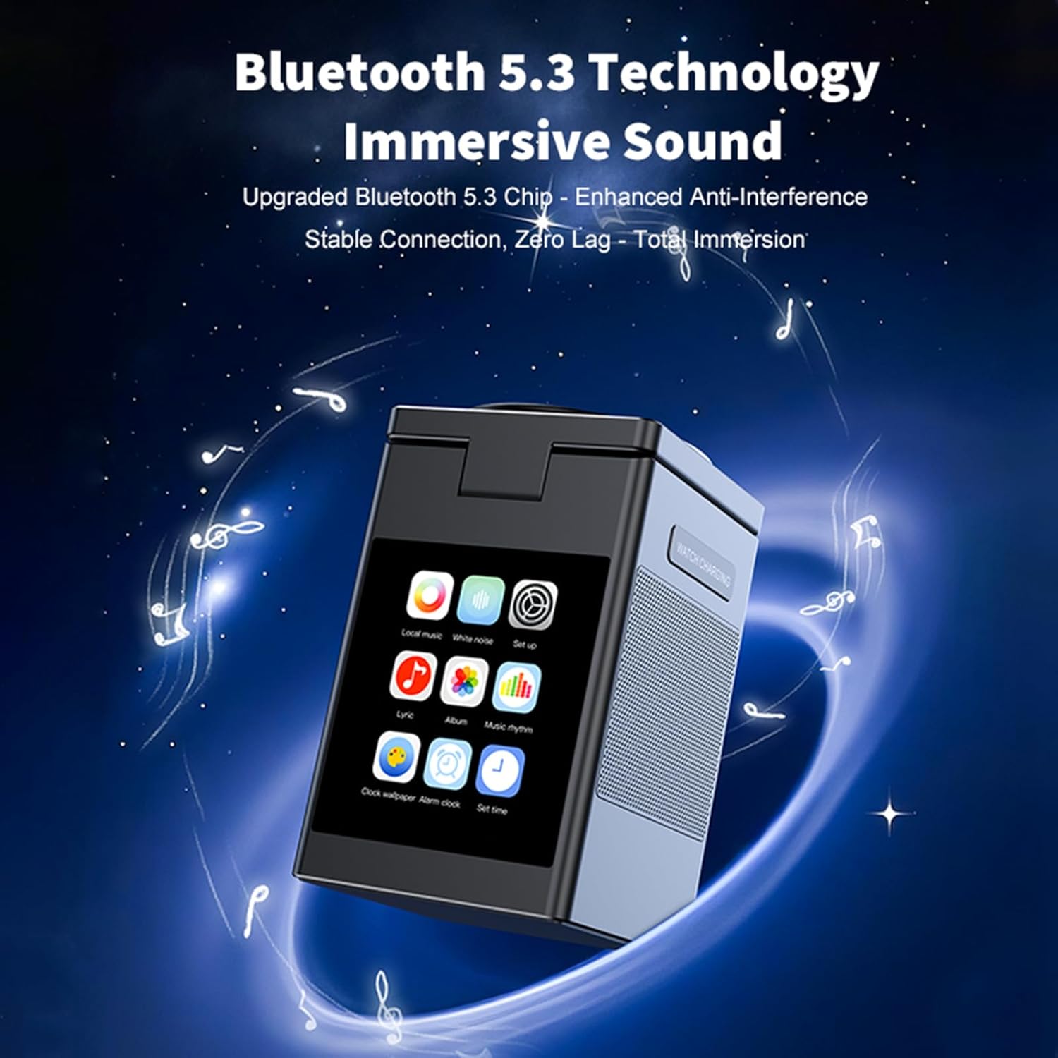 LED 스크린 마그네틱 무선 충전기 스탠드 블루투스 스 - Smartwatch Icon 리뷰 및 가격