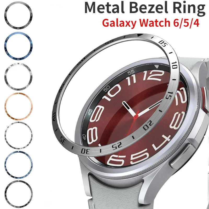 삼성 갤럭시 시계 6 용 금속 베젤 링 클래식 47mm - Smartwatch Band Accessories 리뷰 및 가격