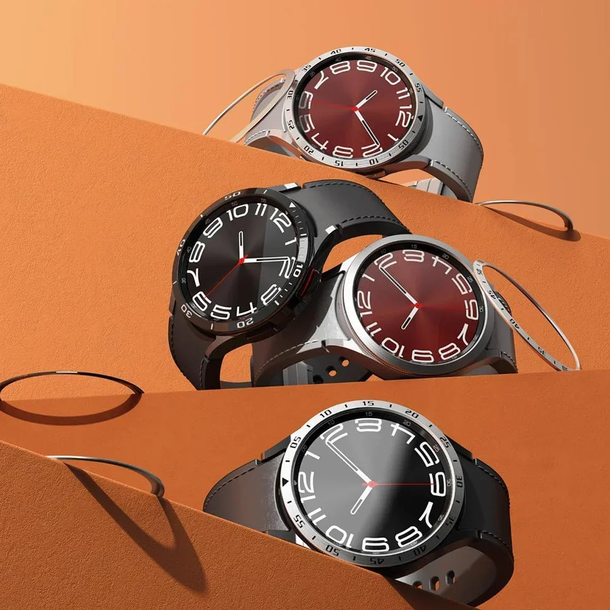 삼성 갤럭시 시계 6 용 금속 베젤 링 클래식 47mm - Smartwatch Band Accessories 리뷰 및 가격