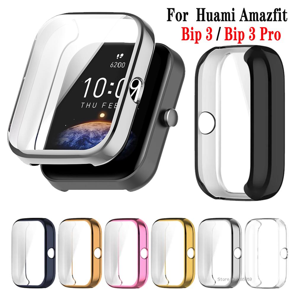 Amazfit Bip 3 용 TPU 보호 커버 Huam - Amazfit Smartwatch Accessories 리뷰 및 가격